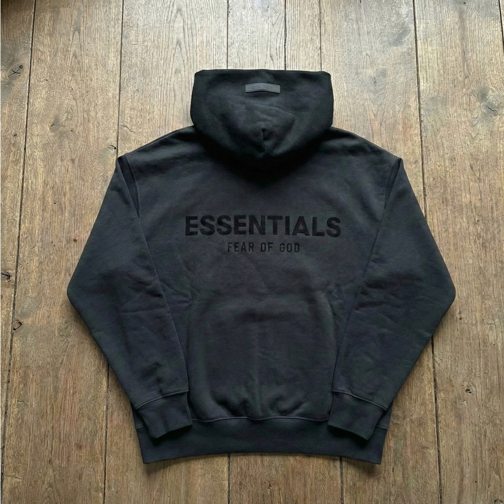 Fear of God Essentials Black Hoodie Sweatshirt